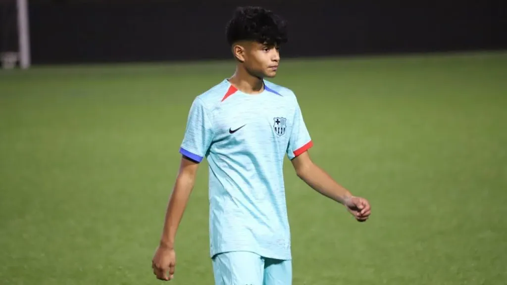 Alfredo Rodríguez es uno de los jugadores de la cantera del Barcelona con mucha proyección.