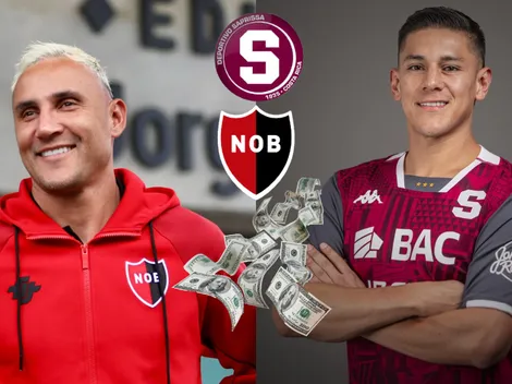 Mientras Keylor Navas gana un millón de dólares por año en Newell’s, esto cobra Óscar Duarte en Saprissa