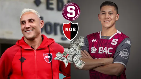 Mientras Keylor Navas gana un millón de dólares por año en Newell’s, esto cobra Óscar Duarte en Saprissa.
