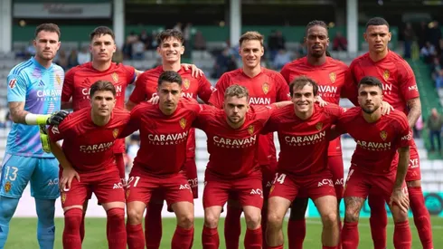 Kervin Arriaga fue titular una vez más con Zaragoza.