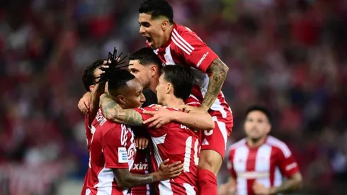 Luis Palma reapareció con Olympiacos.
