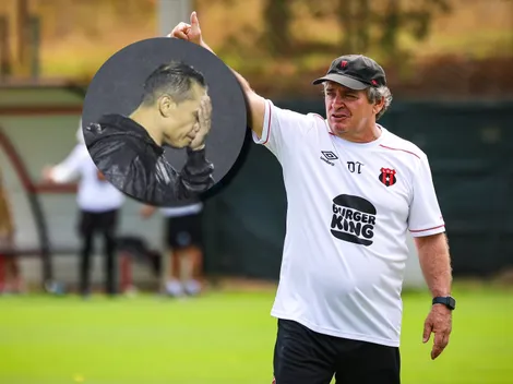 Mientras sufre por Santos, Paté le apuntó a Machillo