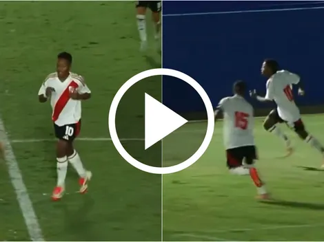 Estevis López brilla en River: el gol de la joya de Panamá que pocos vieron