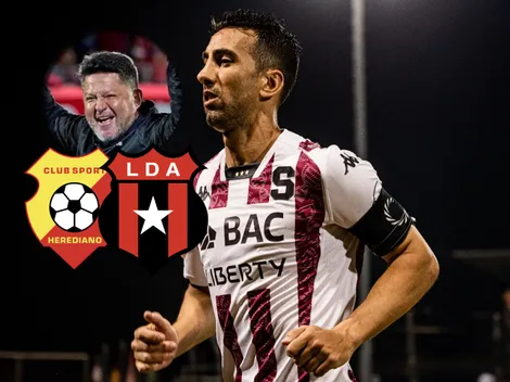 Mariano Torres necesitó sólo cuatro palabras para provocar a Jafet Soto y pegarle a Alajuelense