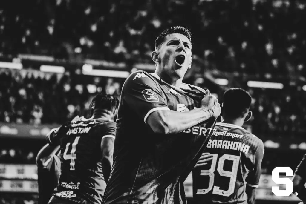 Duarte gritó el segundo tanto de Saprissa en La Cueva (Deportivo Saprissa).