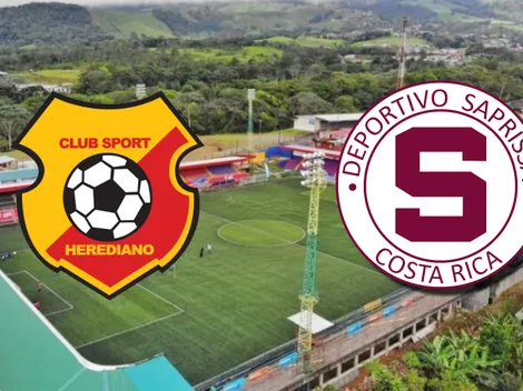 Herediano vs. Saprissa: a qué hora y dónde ver hoy el partido