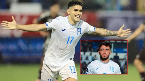 Luis Palma tuvo su propia reacción al ver a Agustín Auzmendi con la camisa de Honduras.
