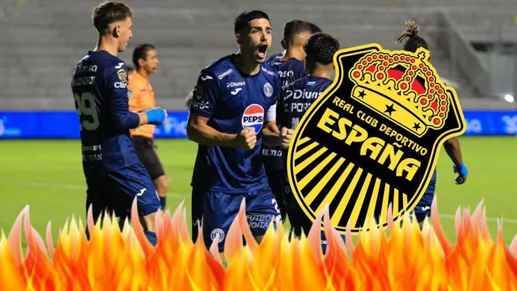 Sebastián Cardozo no se guardó nada contra Real España.