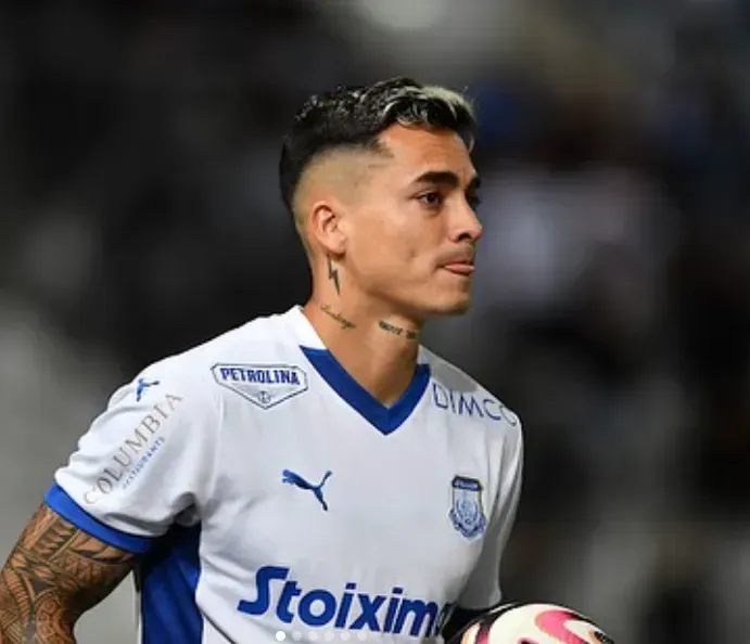 Carlos Barahona en el Apollon Limassol de Chipre. (Foto: Instagram)