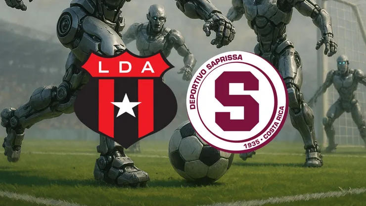 Inteligencia Artificial predice el resultado entre Saprissa y Alajuelense por la final de ida del Clausura 2025.
