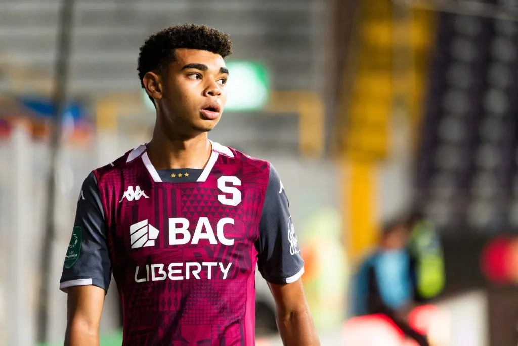 Dax Palmer tiene apenas 18 años. (Saprissa)