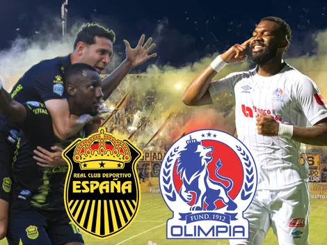 Real España vs. Olimpia: a qué hora y dónde ver en USA la final de ida de la Liga de Honduras