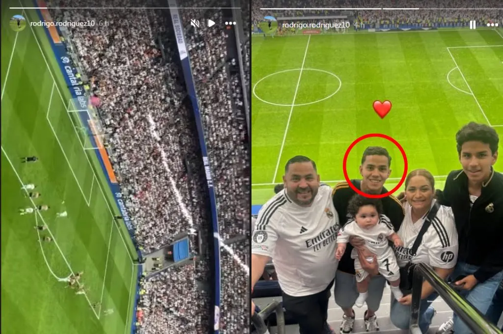 Rodrigo Rodríguez, ex Olimpia y Motagua estuvo en la despedida de Luka Modric del Real Madrid.