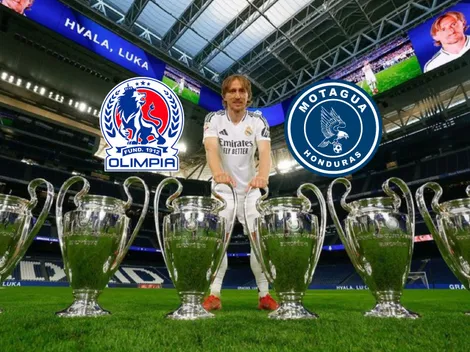 El ex Olimpia y Motagua que se coló en la despedida de Luka Modric en el Real Madrid