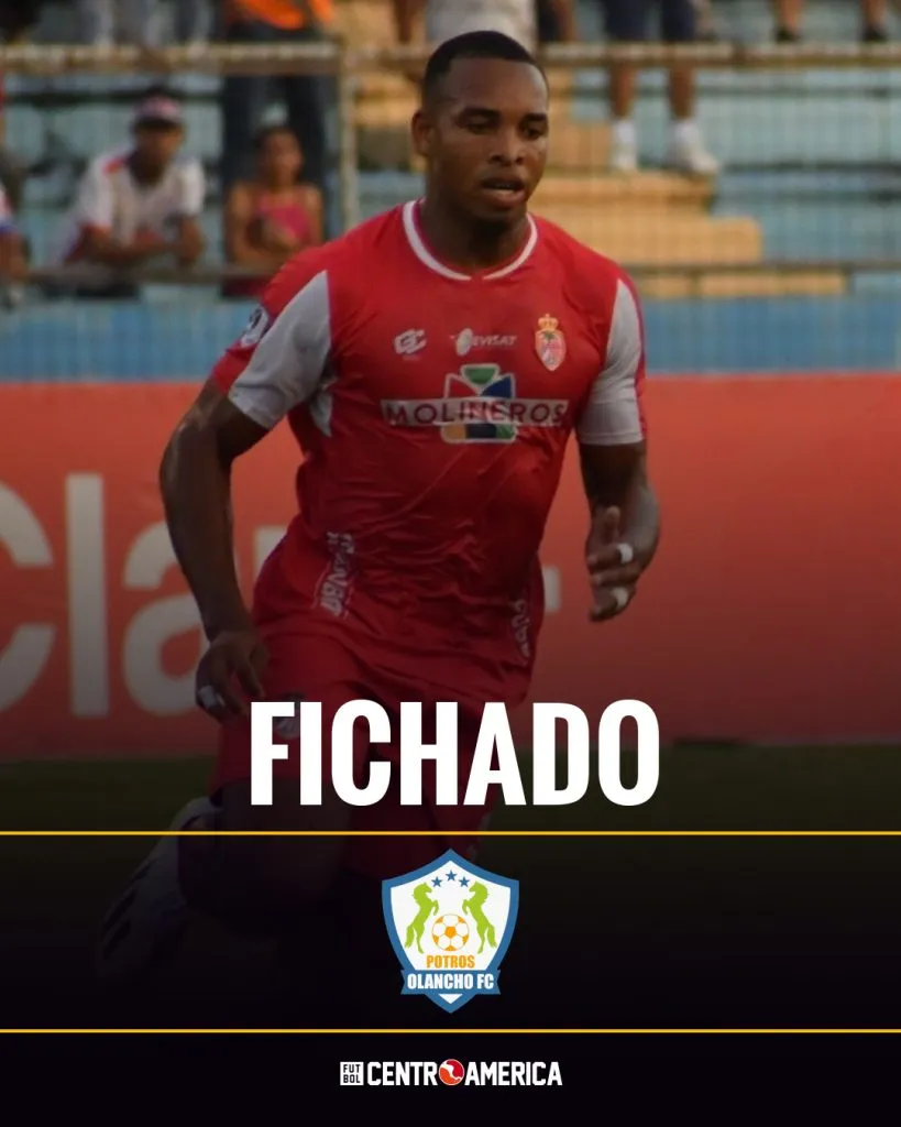 Deyron Martínez jugará en Olancho FC.