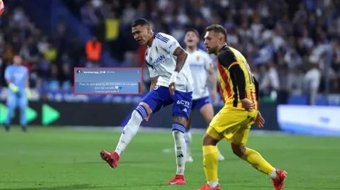 Kervin Arriaga dejó un mensaje que tiene muy preocupado al Real Zaragoza.