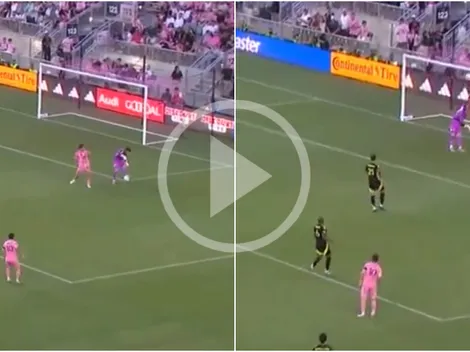 ¡Se repite la historia! El tremendo error de Nicholas Hagen para regalarle un gol a Lionel Messi