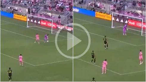 ¡Se repite la historia! El tremendo error de Nicholas Hagen para regalarle un gol a Lionel Messi