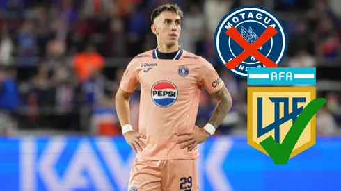 Rodrigo Auzmendi dejará a Motagua.