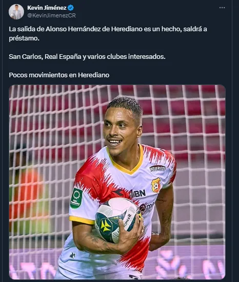 Kevin Jiménez – X