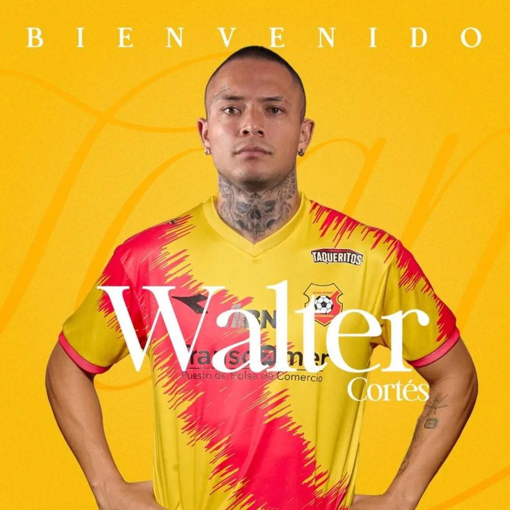 Walter Cortés es el nuevo refuerzo de Herediano.