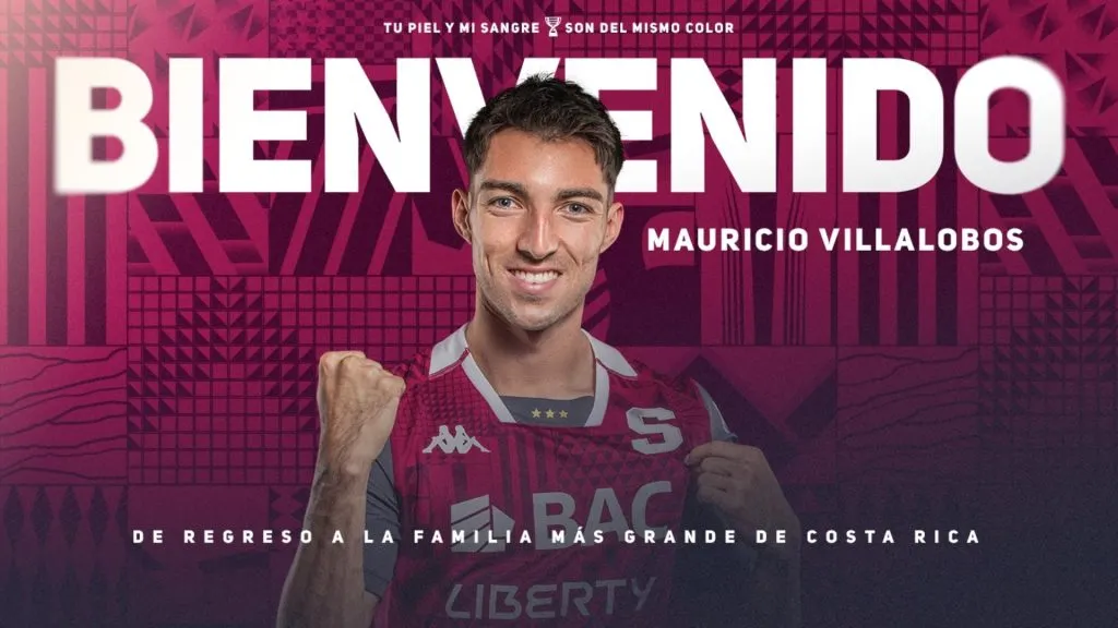 Mauricio Villalobos regresó a Saprissa.