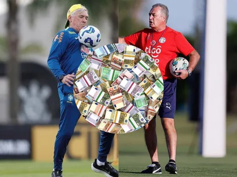 Mientras Carlo Ancelotti cobra 10 millones de dólares en Brasil, esto gana Gustavo Alfaro en Paraguay tras abandonar Costa Rica