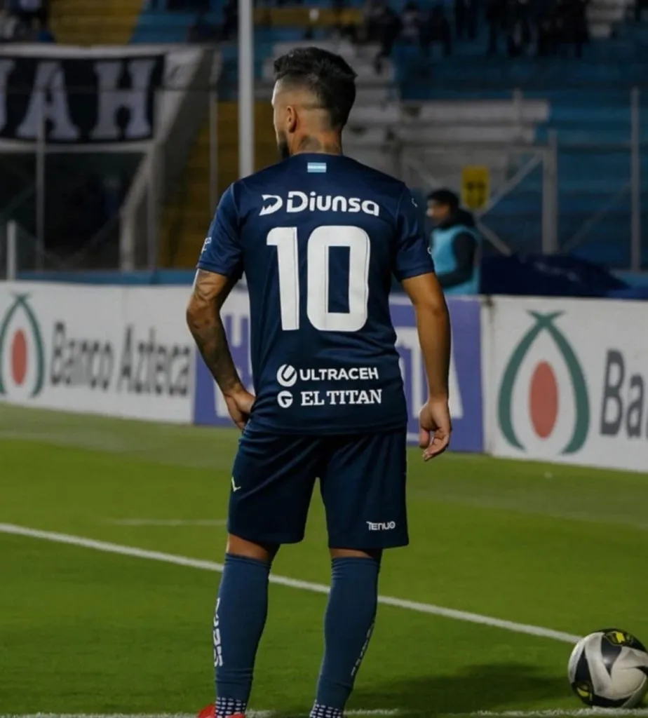Droopy Gómez es el nuevo número “10” de Motagua tras la salida de Yeison Mejía.