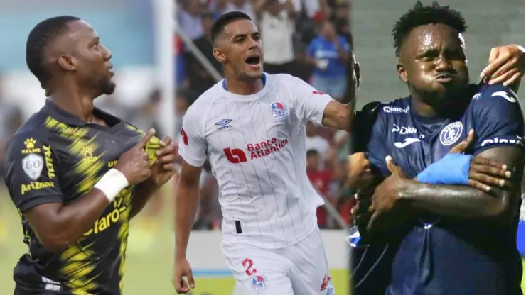 Los tres clubes representarán a Honduras.