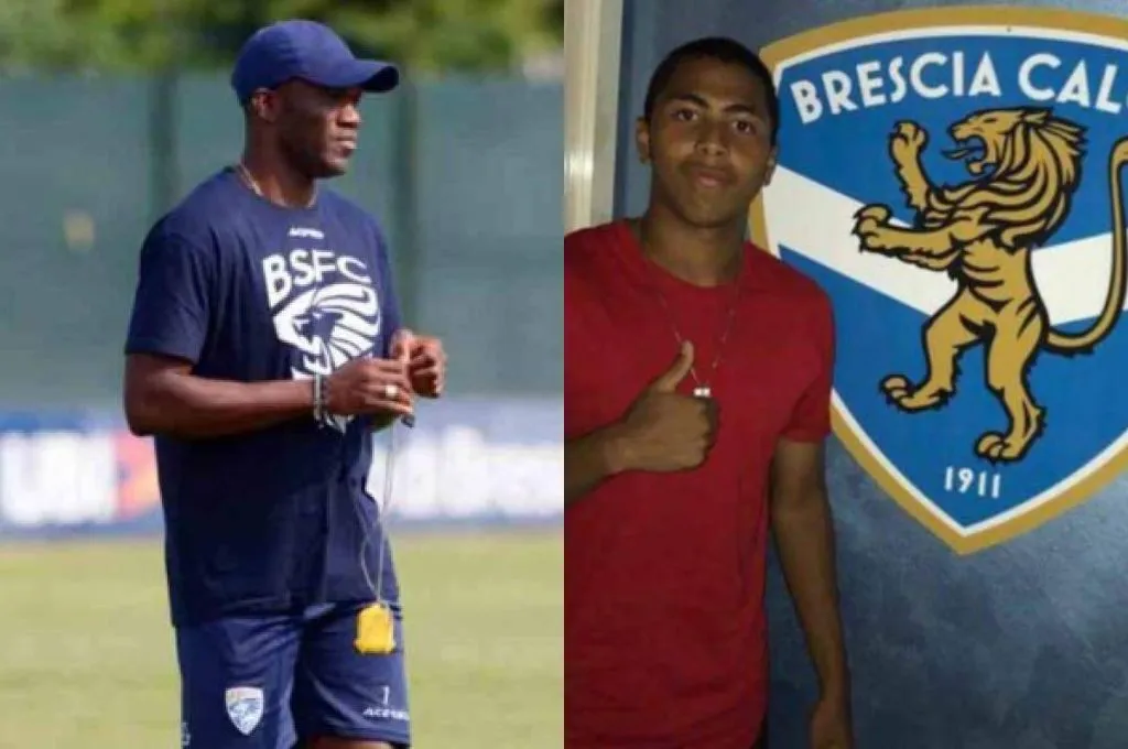 David Suazo (entrenador) y Rigoberto Rivas (jugador) fueron parte de la historia del Brescia que desapareció.