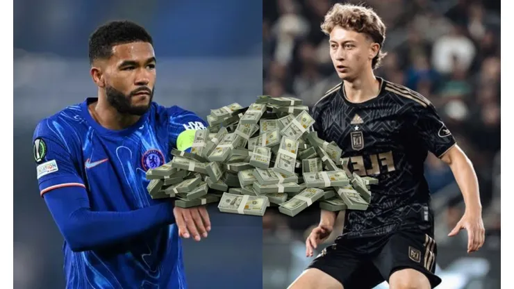Mientras Reece James gana 16 millones de dólares en el Chelsea, esto cobra Nathan Ordaz en LAFC