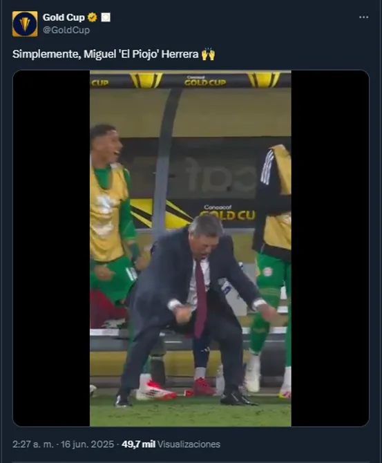 Video de Miguel Herrera en una celebración de la Selección de Costa Rica que se hizo viral.