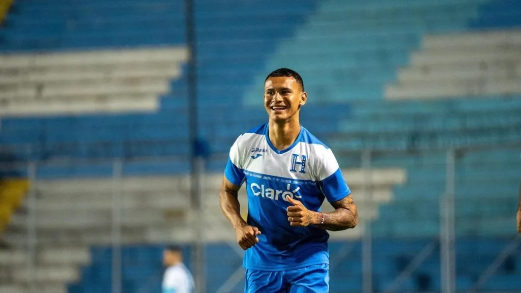 Kervin Arriaga está concentrado con la Selección Nacional de Honduras.