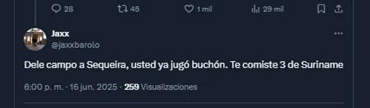 Mensajes de hinchas sobre Keylor Navas en X.