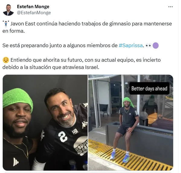 Foto: X @EstefanMonge