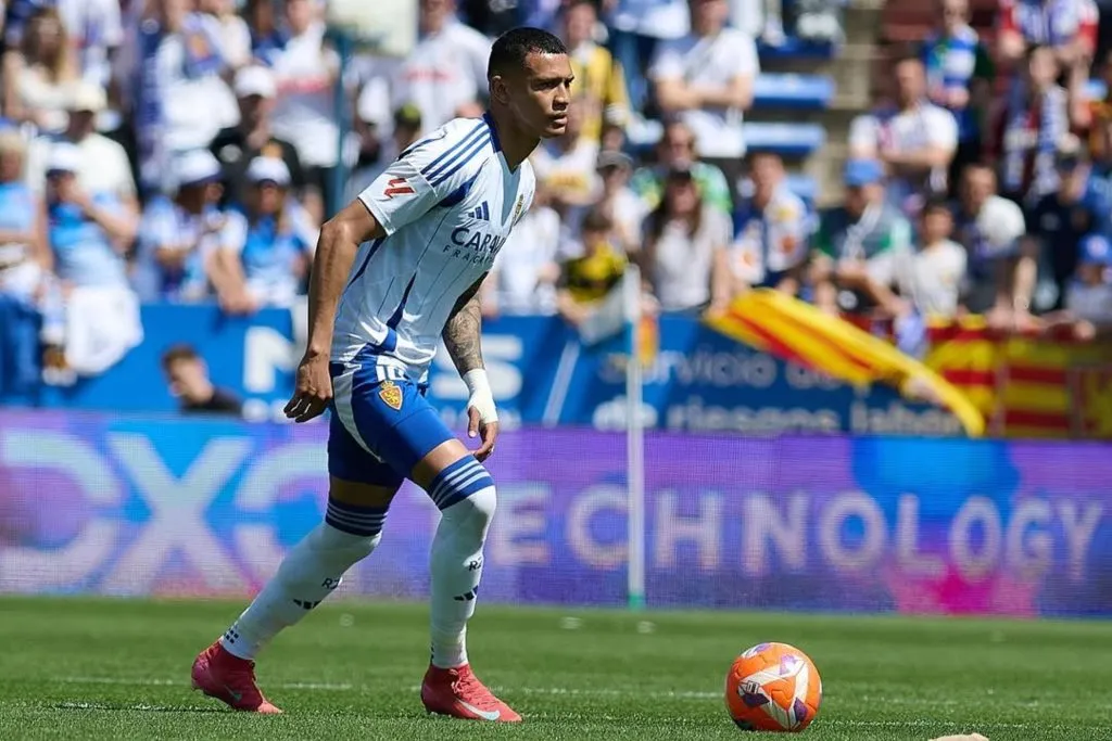 Kervin Arriaga abandonará las filas de Real Zaragoza, club donde destacó y ahora se irá a LaLiga.