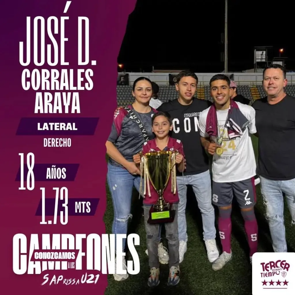 Corrales tine pasado morado (Tercer Tiempo).