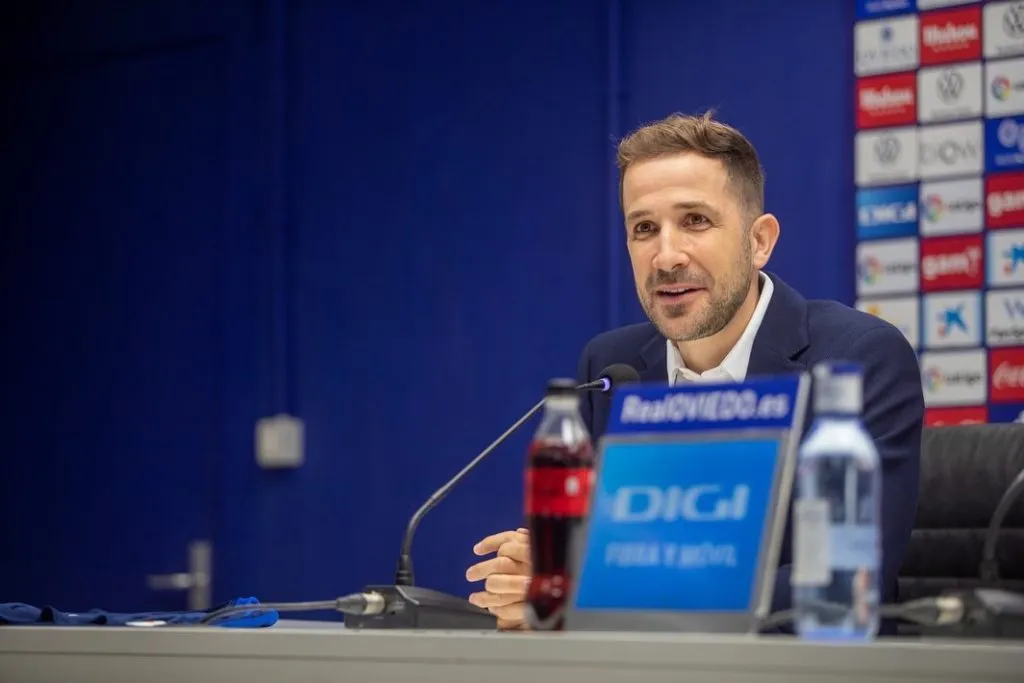 Agustín Lleida logró su gran objetivo en España (Real Oviedo).