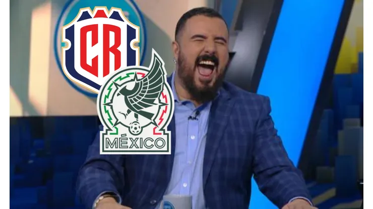 Álvaro Morales hace enojar a toda Costa Rica con un dardo sobre el partido ante México por Copa Oro
