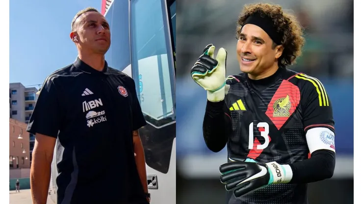 No se vio en TV: Keylor Navas se cruzó con Memo Ochoa después del empate entre Costa Rica y México en la Copa Oro y no se guardó nada