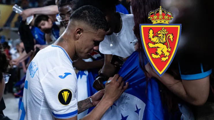 Zaragoza toma decisión con Kervin Arriaga.