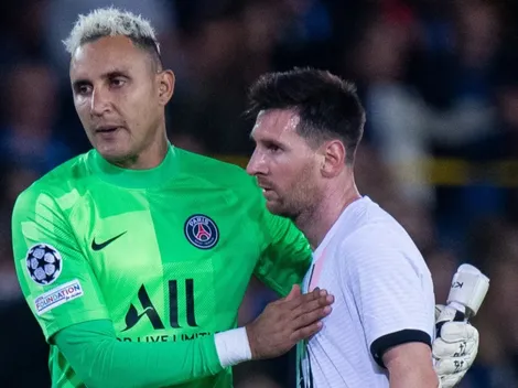 Keylor Navas confirma charla con Lionel Messi