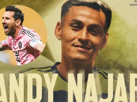 Andy Najar junto a Messi y la declaración tras ser incluido en el juego de estrellas de la MLS que sorprendió a Honduras