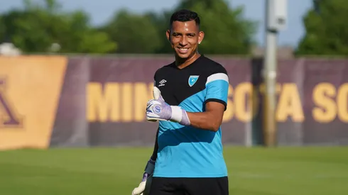 Quién es Kenderson Navarro, el arquero de Guatemala que reemplazará a Nicholas Hagen contra Canadá en la Copa Oro