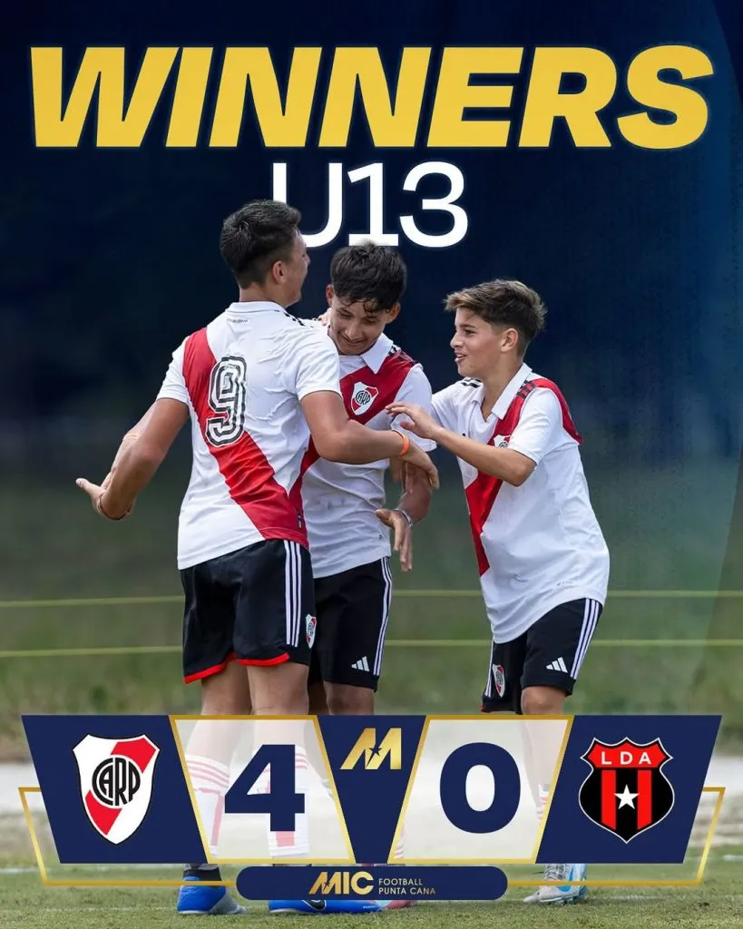 LDA alcanzó la final del MICFootball (Instagram).