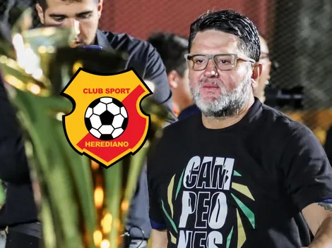 Jafet Soto descartó a un multicampeón con Herediano y ya tiene nuevo equipo lejos de Costa Rica