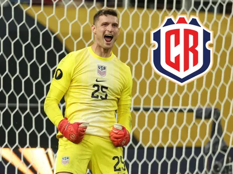 Nunca visto en el fútbol mundial: la ayuda que recibió el portero de Estados Unidos ante Costa Rica
