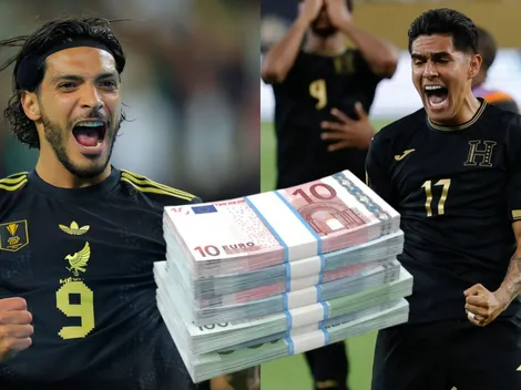 Mientras Raúl Jiménez cobra 4.7 millones como figura de México, esto gana Luis Palma para meter a Honduras a la final de Copa Oro