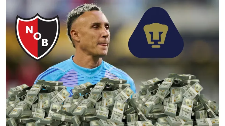 Mientras Keylor Navas gana 1 millón de dólares en Newell's, esto podría pagarle Pumas de México y romper el mercado de fichajes