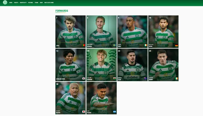 Celtic convocó a Luis Palma a pretemporada.